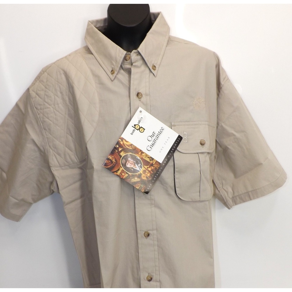 Bob Allen Vented Padded Shooting Shirt - Boone & Crocket Club Logo -Men's Large